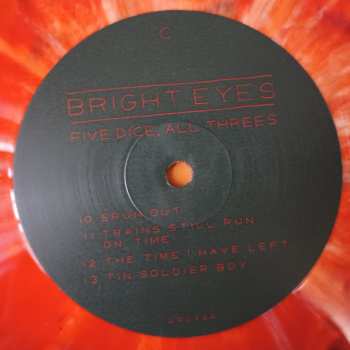 2LP Bright Eyes: Five Dice, All Threes CLR | LTD