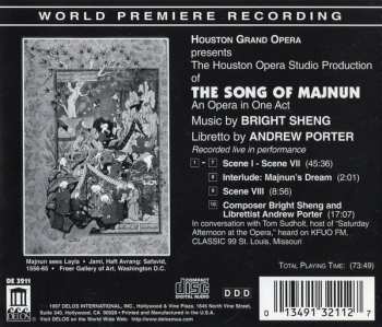 CD Bright Sheng: The Song Of Majnun (Opera In One Act)