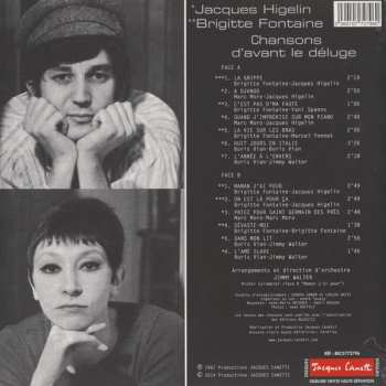 LP Jacques Higelin: 12 Chansons D'Avant Le Déluge DLX