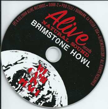 CD Brimstone Howl: We Came In Peace