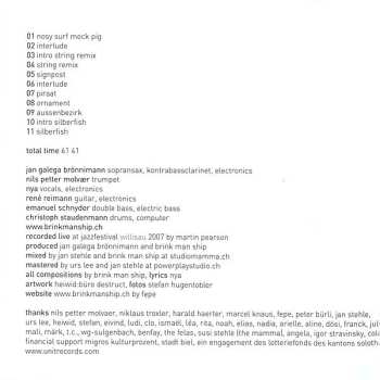 CD Brink Man Ship: Willisau DIGI