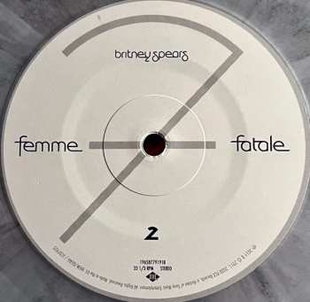 LP Britney Spears: Femme Fatale CLR | LTD