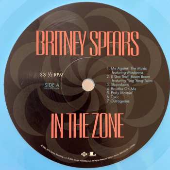 LP Britney Spears: In The Zone CLR | LTD