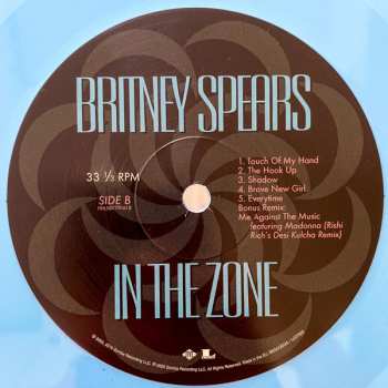 LP Britney Spears: In The Zone CLR | LTD