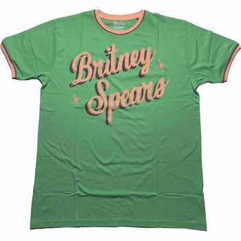 Merch Britney Spears: Ringer T-shirt Retro Text