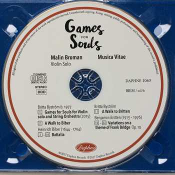 CD Benjamin Britten: Games For Soul