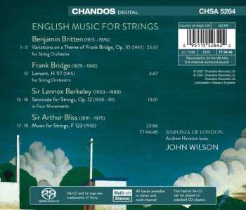 SACD Benjamin Britten: English Music For Strings