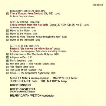 CD Gustav Holst: Choral Dances From 'Gloriana' / Pastoral  'Lie Strewn The White Flocks' / Choral Hymns From The Rig Veda
