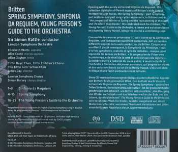 SACD The London Symphony Orchestra: Spring Symphony / Sinfonia Da Requiem / Young Person's Guide To The Orchestra