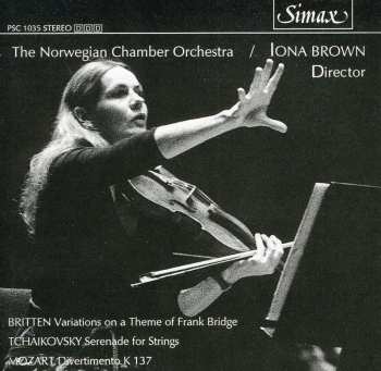 CD Britten / Mozart / Tchaikovsky / Brown / Nwco: Divertimento In B Flat Major