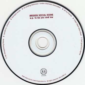 2CD Broken Social Scene: Broken Social Scene LTD