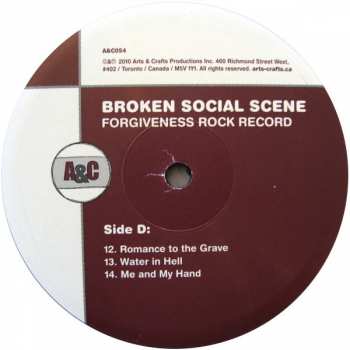 2LP Broken Social Scene: Forgiveness Rock Record