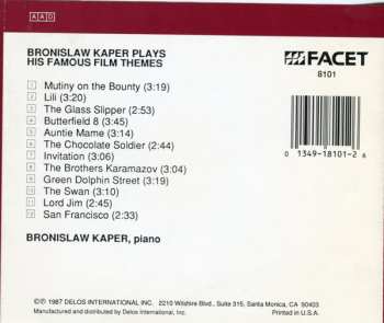 CD Bronislaw Kaper: The Film Music Of Bronislau Kaper Played By The Composer