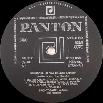 LP Brontosauři: Na Kameni Kámen