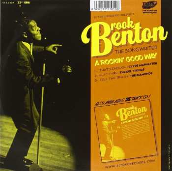 SP Brook Benton: The Singer And The Songwriter CLR