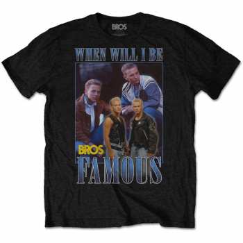 Merch Bros: Tričko Famous Homage  S