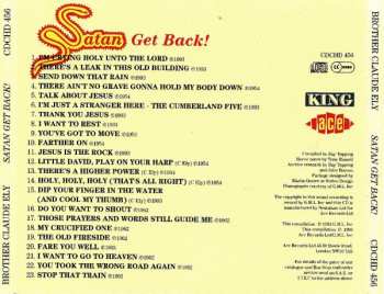 CD Brother Claude Ely: Satan Get Back!