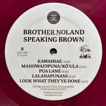 LP Brother Noland: Speaking Brown