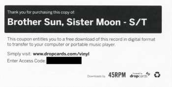 LP Brother Sun, Sister Moon: Brother Sun, Sister Moon LTD | CLR