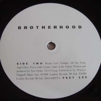 LP New Order: Brotherhood