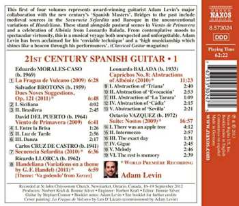 CD Leonardo Balada: 21st Century Spanish Guitar • 1