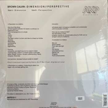 LP Brown Calvin: Dimension // Perspective
