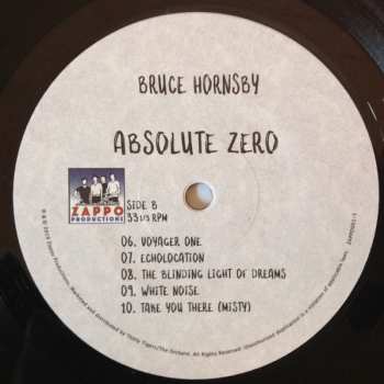 LP Bruce Hornsby: Absolute Zero