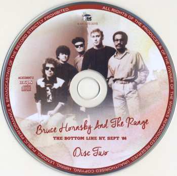 2CD Bruce Hornsby And The Range: The Bottom Line NY, Sept '86