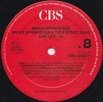 5LP/Doos Bruce Springsteen & The E-Street Band: Live/1975-85