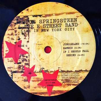 3LP Bruce Springsteen & The E-Street Band: Live In New York City
