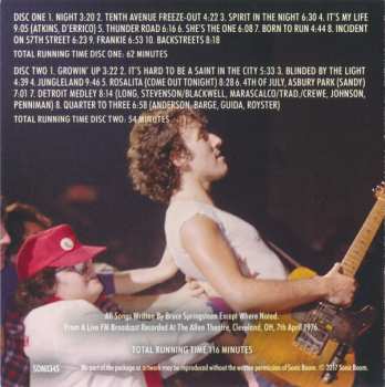 2CD Bruce Springsteen & The E-Street Band: The Gap Year Broadcast