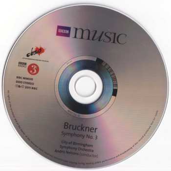 CD City Of Birmingham Symphony Orchestra: Symphony No. 3 In D Minor (1889 Version)