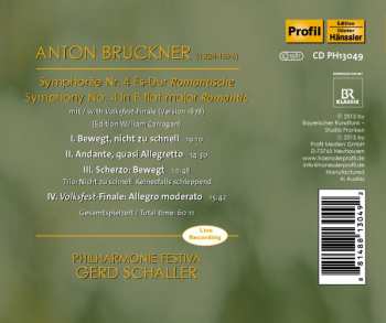 CD Anton Bruckner: Symphony 4 With Volksfest-Finale