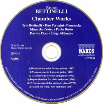 CD Manuela Custer: Chamber Music