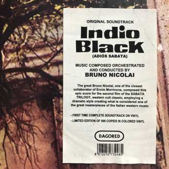 LP Bruno Nicolai: Indio Black (Adiós Sabata) LTD | CLR