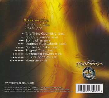 CD Bruno Sanfilippo: Subliminal Pulse
