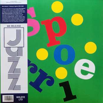 LP Bruno Spoerri: Musiques Légères (1976-1982) LTD