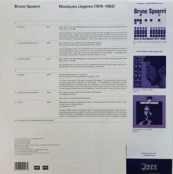 LP Bruno Spoerri: Musiques Légères (1976-1982) LTD