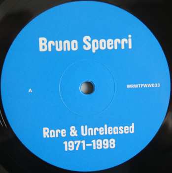 LP Bruno Spoerri: Rare & Unreleased 1971​-​1998