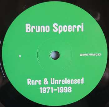 LP Bruno Spoerri: Rare & Unreleased 1971​-​1998