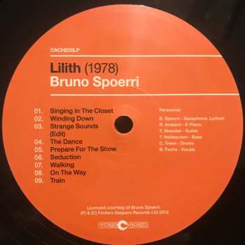 LP Bruno Spoerri: Teddy Bär / Lilith
