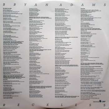 2LP Bryan Adams: Reckless
