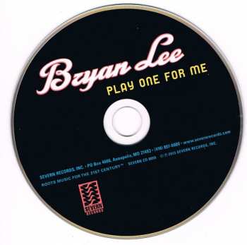 CD Bryan Lee: Play One For Me