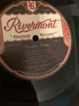 2LP Bryan Wright: Breakin' Notes (Ragtime And Novelty Piano Solos)
