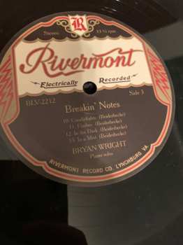 2LP Bryan Wright: Breakin' Notes (Ragtime And Novelty Piano Solos)
