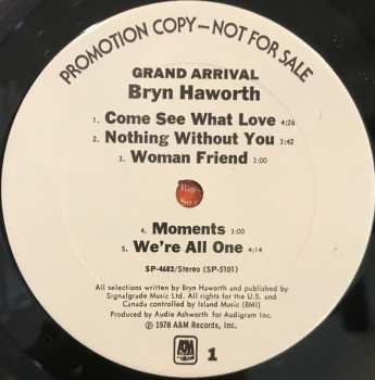 LP Bryn Haworth: Grand Arrival