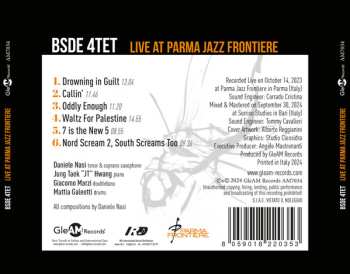 CD BSDE 4tet: Live At Parma Jazz Frontiere