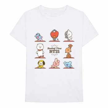 Merch Bt21: T-shirt Resting Time 