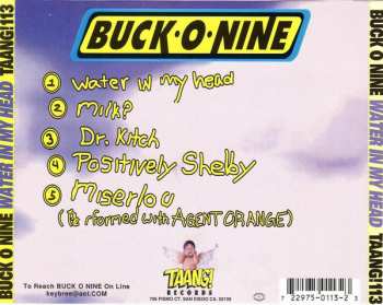 CD Buck-O-Nine: Water In My Head