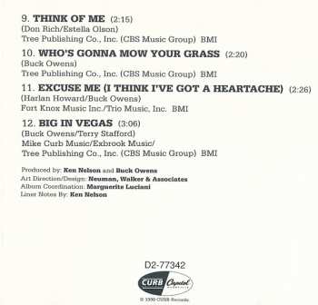 CD Buck Owens: All-Time Greatest Hits Volume 1